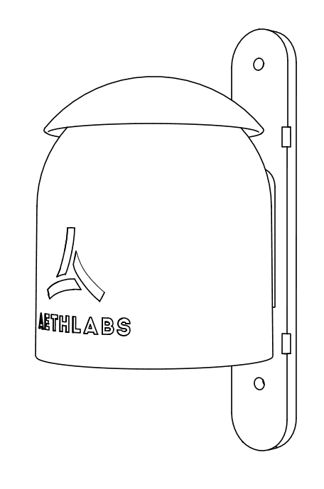 AethLabs Scout device at skew angle