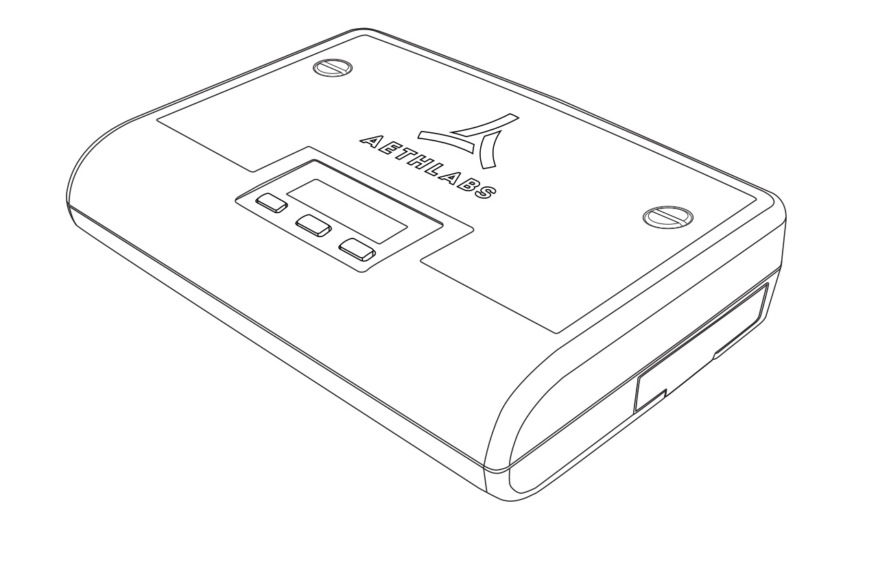 AethLabs MA300 device at skew angle